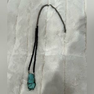 Cute teal stone necklace